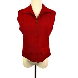 Breeches Vest Women small Red Vintage